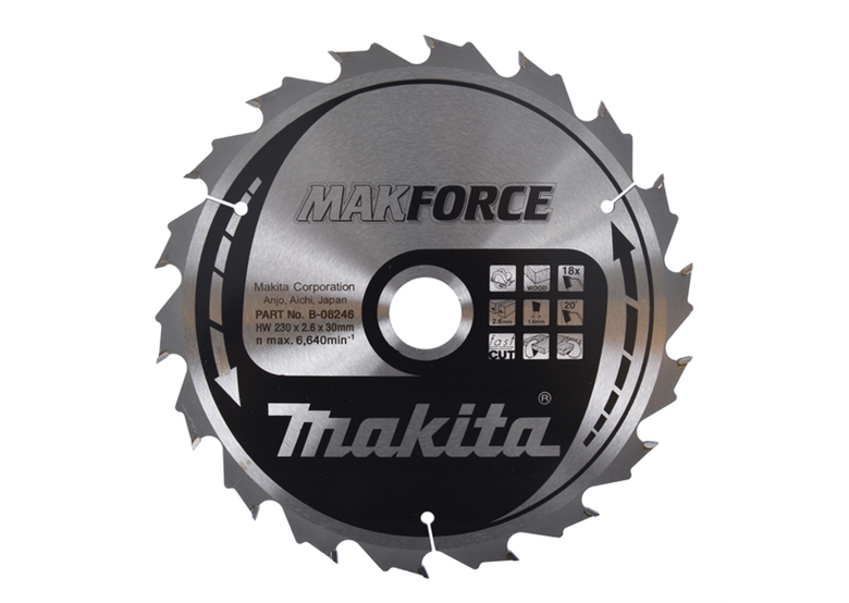 Piła tarczowa Makita MAKFORCE FAST CUT