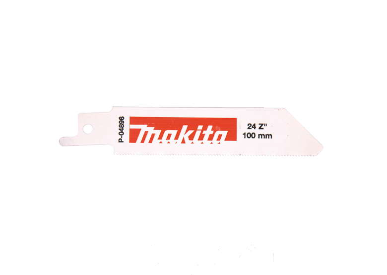 Brzeszczot do pił posuwowych bimetalowy 100 mm, 24 zęby/cal, 5 sztuk Makita p-04896