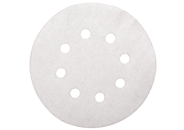 Papier ścierny na rzep 125 mm (8 otworów) ziarnistość 120, 10 sztuk Makita P-33386