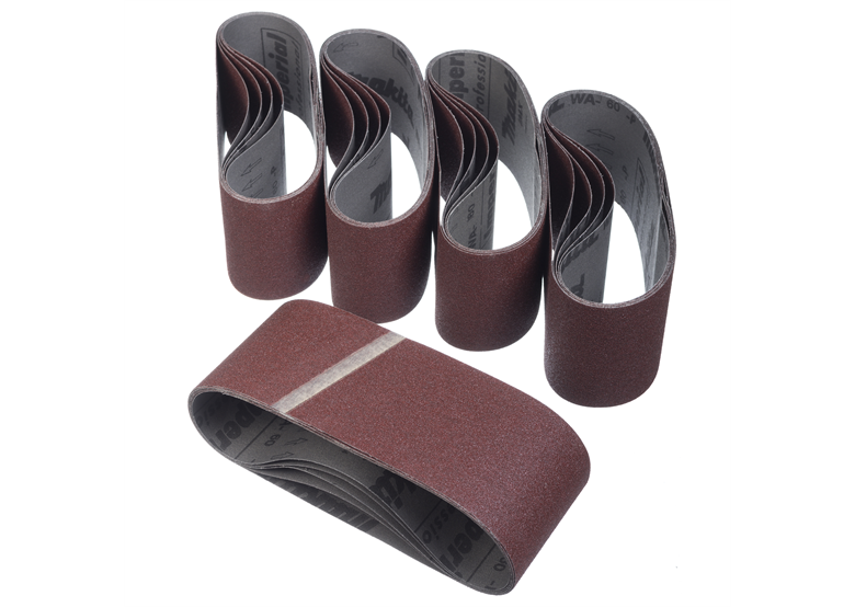 Płócienna taśma ścierna 610 x 100 mm ziarn, 60, 25 szt, Makita P-36968