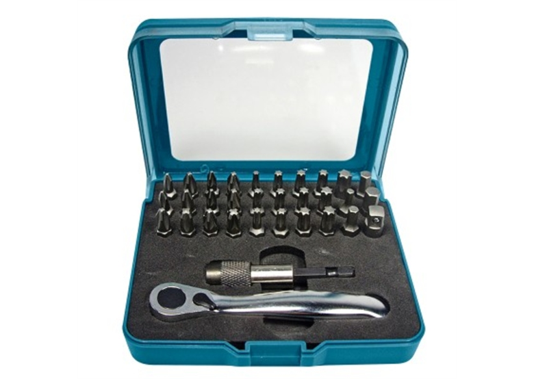 Końcówki wkrętakowe z grzechotką 32szt. Makita P-79790