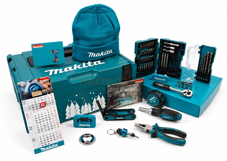 Kalendarz adwentowy 2026 w Makpac Makita P-84888