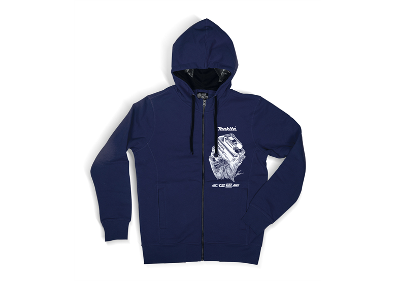 Bluza robocza z kapturem Makita R-0353