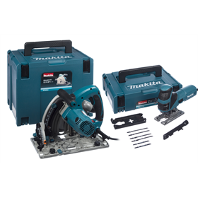 Zagłębiarka Makita SP6000J + Wyrzynarka Makita 4351FCTJ