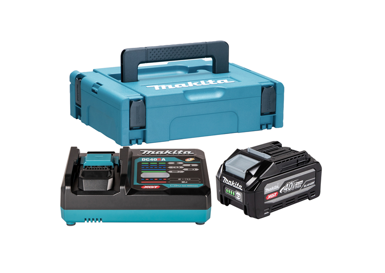 Zestaw zasilający Makita XGT 1xBL4040F+DC40RA