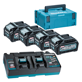 Zestaw zasilający Makita XGT 4xBL4040+DC40R