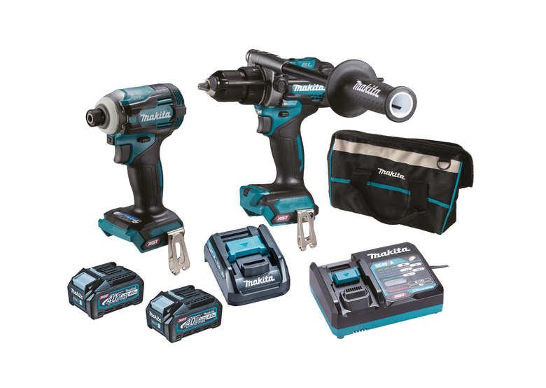 Zestaw elektronarzędzi 40V Makita XGT DK0114G201 2x4.0Ah