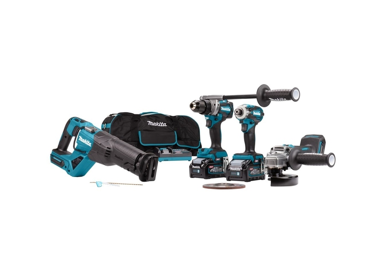 Zestaw elektronarzędzi 40V Makita XGT DK0126G401 2x4.0Ah