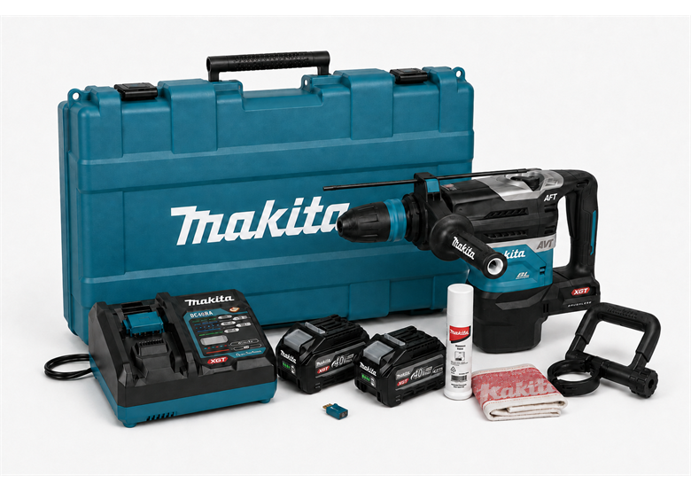 Młotowiertarka Makita XGT HR005GU201 2x4.0Ah