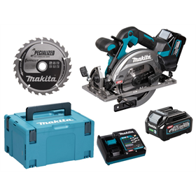 Pilarka tarczowa Makita XGT HS012GD201 2x2,5Ah MAKPAC 3