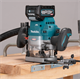Frezarka górnowrzecionowa Makita XGT RP001GM201 2x4.0Ah