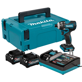 Zakrętarka udarowa Makita XGT TD004GD201 2x2.5Ah