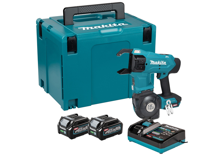 Wiązarka do zbrojeń Makita XGT TR001GD203 2x2.5Ah