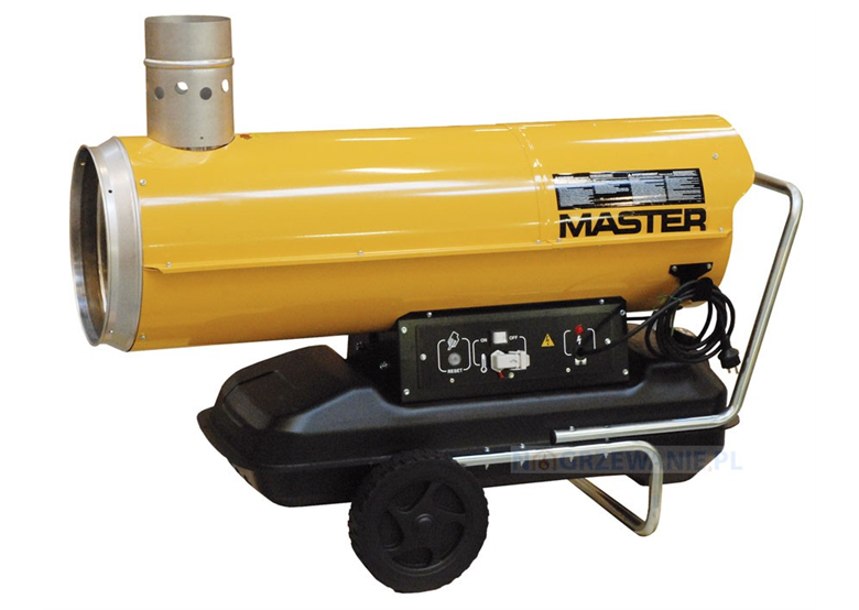 Nagrzewnica olejowa z odprowadzaniem spalin Master BV110E
