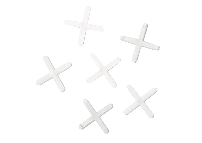 Krzyżyki dystansowe do glazury 4mm 100szt. Mega 61364