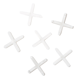 Krzyżyki dystansowe do glazury 6mm 100szt. Mega 61366