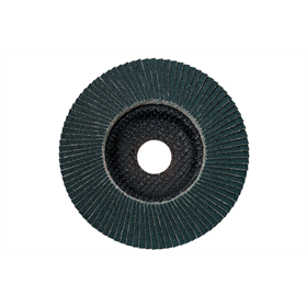 Lamelowy talerz szlifierski 125×22,2 mm, P40, cyrkokorund, ukośny Metabo 624275000
