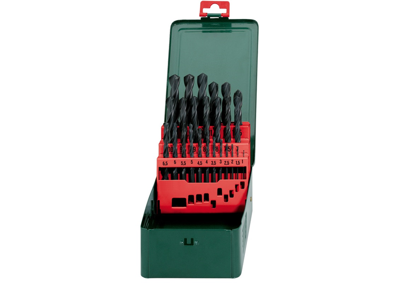 25-częściowy, promocyjny zestaw wierteł HSS-R Metabo 627152000