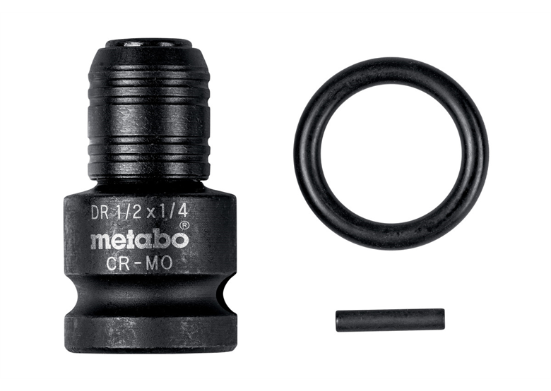 Adapter 1/2 na 1/4 E6,3, 3-częściowy, udarowy Metabo 628837000