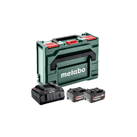Zestaw 2 akumulatorów 18V Li-Power 5.2Ah z ładowarką ASC 30-36V w MetaLoc Metabo 685065000