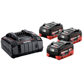 Zestaw 3 akumulatorów 18V LiHD 5.5Ah i ładowarki ASC 30-36V Metabo 685074000
