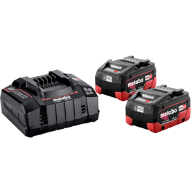 Zestaw: 2 akumulatory LiHD 18 V / 5,5 Ah + ładowarka ASC 145 Metabo 685122000