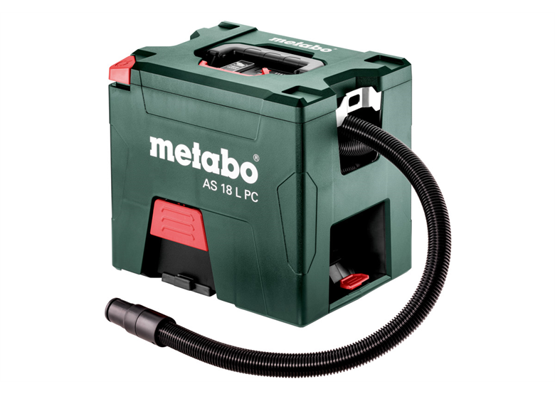 Odkurzacz akumulatorowy Metabo AS 18 L PC 2x5.2Ah