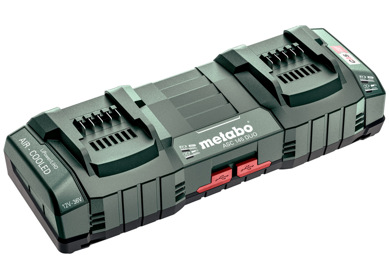 Ładowarka 2-gniazdowa Metabo ASC 145 DUO, 12-36 V