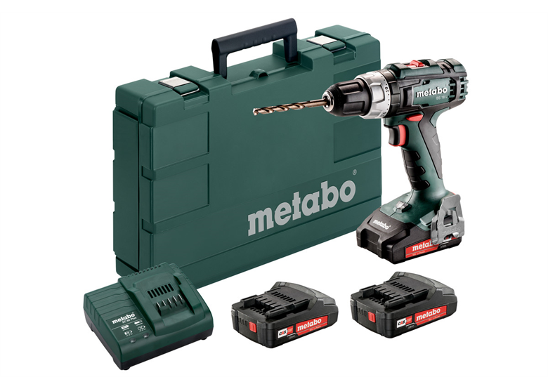 Wiertarko-wkrętarka Metabo BS 18 L 3x2.0Ah