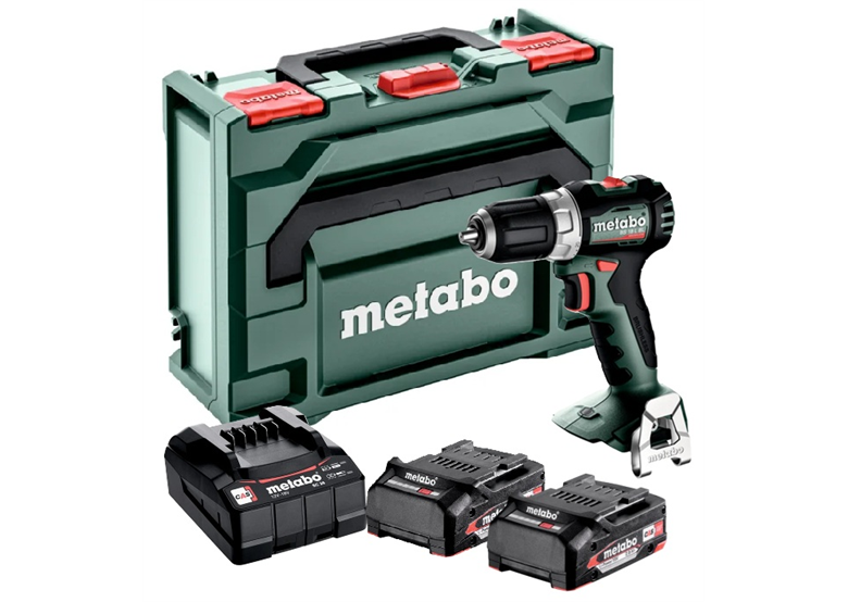 Wiertarko-wkrętarka Metabo BS 18 L BL 2x2.0Ah