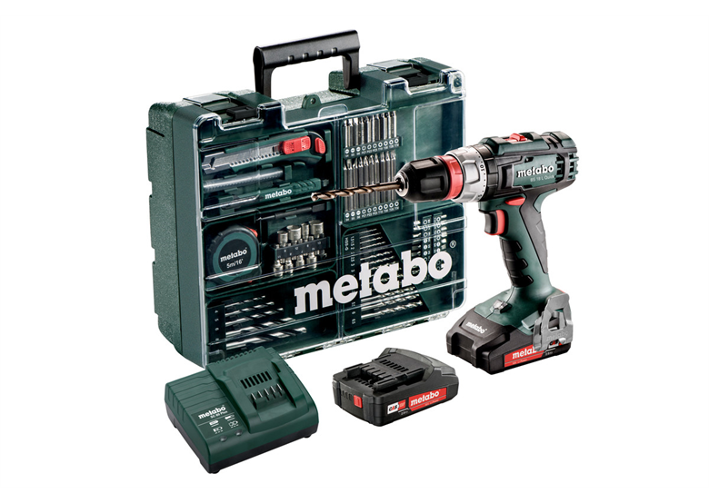 Wiertarko-wkrętarka Metabo BS 18 L Quick Set