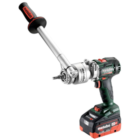 Wiertarko-wkrętarka z przystawką PowerX3 Metabo BS 18 LTX BL Q I 2x5.5Ah