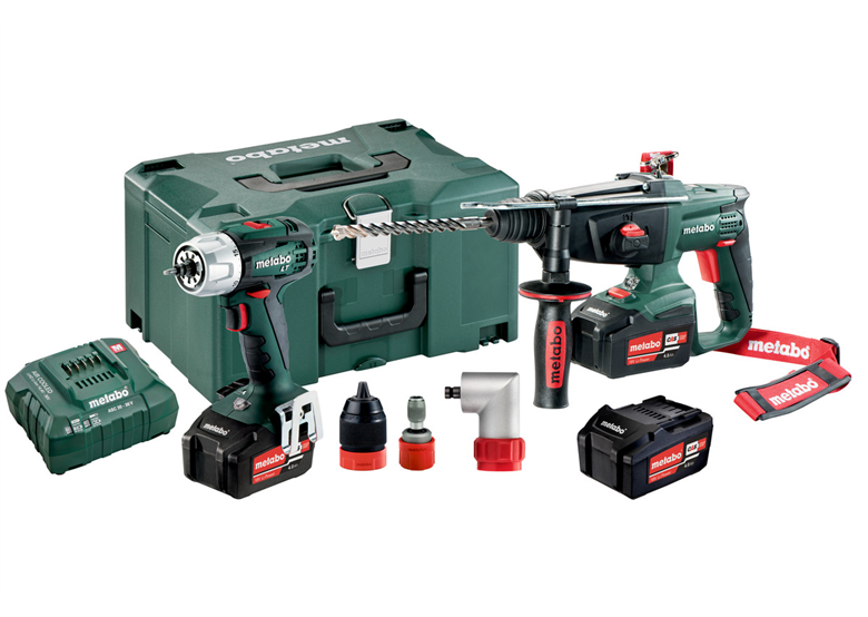 Zestaw elektronarzędzi 18V Metabo CAS Combo Set 2.3.3 3x4.0Ah