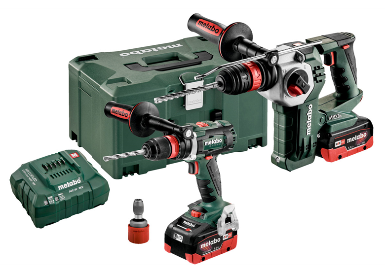 Zestaw elektronarzędzi 18V Metabo CAS Combo Set 2.3.8 2x5.5Ah