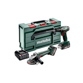 Zestaw elektronarzędzi 18V Metabo CAS COMBO SET 2.4.3 1x4.0Ah, 1x2.0Ah