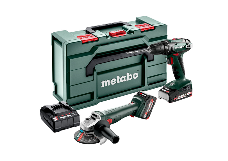 Zestaw elektronarzędzi 18V Metabo CAS COMBO SET 2.4.3 1x4.0Ah, 1x2.0Ah