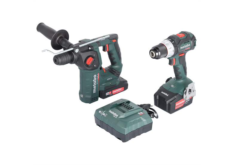 Zestaw elektronarzędzi 18V Metabo CAS Combo Set 2.5.2 1x4.0Ah, 1x2.0Ah