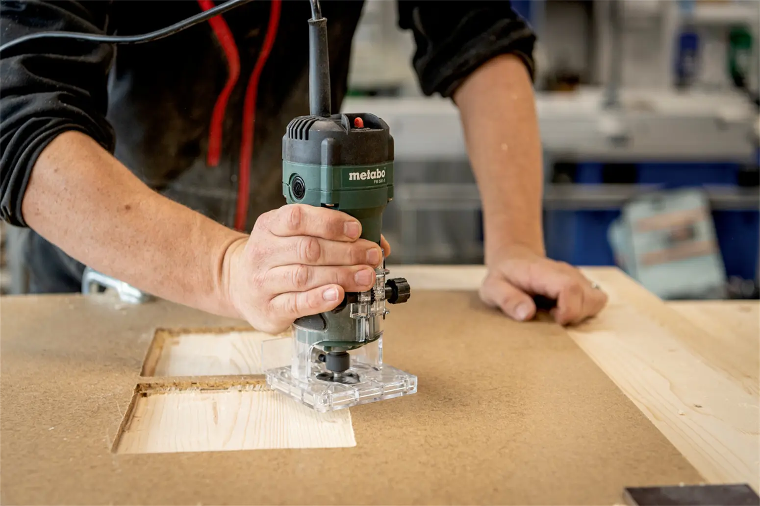 Frezarka krawędziowa Metabo FM 500-6