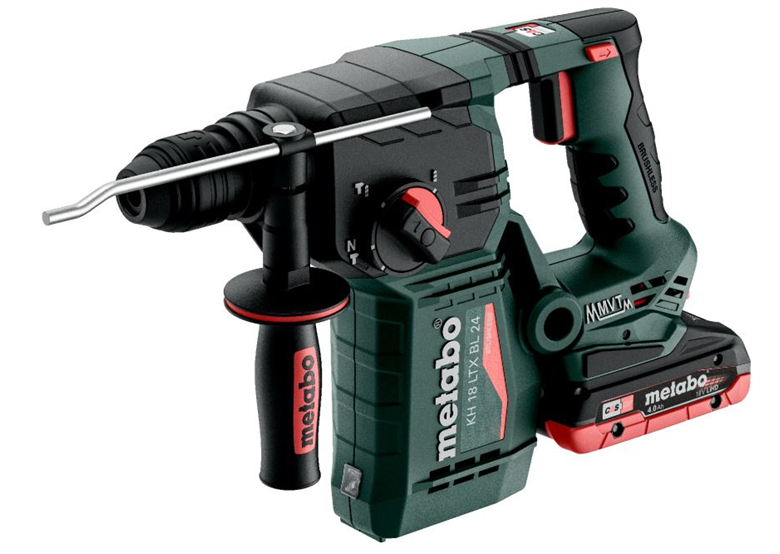 Kombimłotek SDS-Plus Metabo KH 18 LTX BL 24 2x4.0Ah