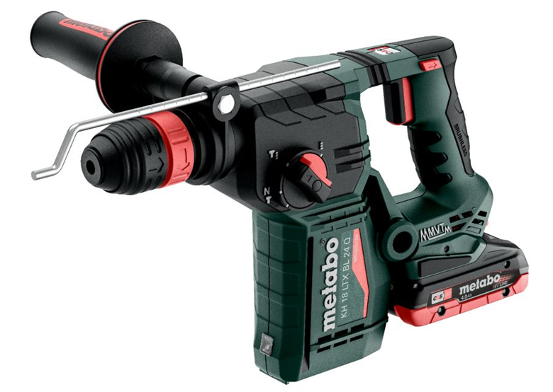 Kombimłotek SDS-Plus Metabo KH 18 LTX BL 24 Q 2x4.0Ah