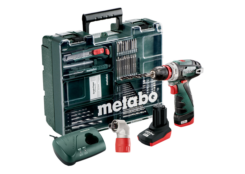 Wiertarko-wkrętarka Metabo PowerMaxx BS Quick Pro Set