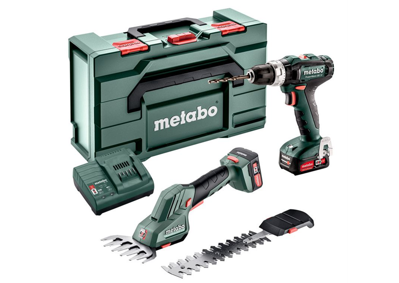 Zestaw elektronarzędzi 12V Metabo PowerMaxx Combo Set 2.3.1 2x2.0Ah