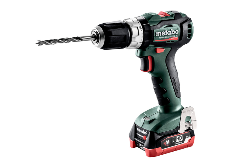 Wiertarko-wkrętarka udarowa Metabo PowerMaxx SB 12 BL 2x4.0Ah