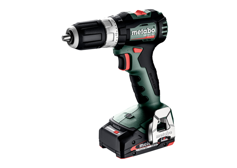 Wiertarko-wkrętarka udarowa Metabo SB 18 L 3x2.0Ah