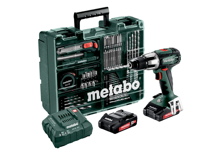 Wiertarko-wkrętarka udarowa Metabo SB 18 LT Set