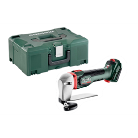 Akumulatorowe nożyce do blachy Metabo SCV 18 LTX BL 1.6