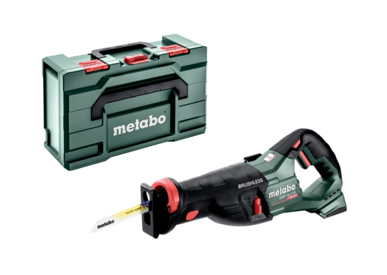 Piła szablasta Metabo SSEP 18 LT BL (carcass) + metaBOX 165 L