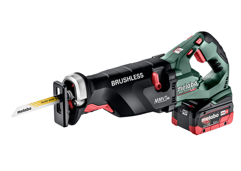 Piła szablasta Metabo SSEP 18 LTX BL MVT 2x8.0Ah