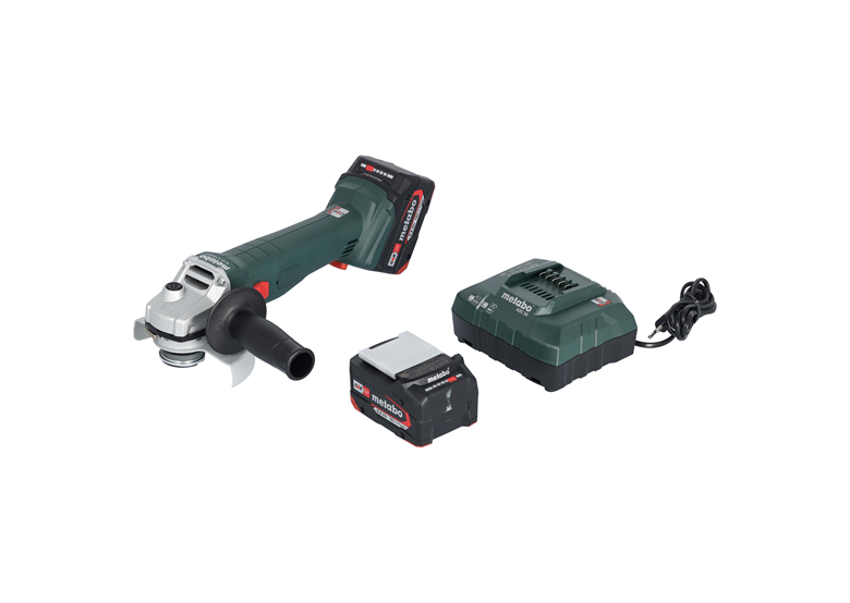 Szlifierka kątowa Metabo W 18 L 9-125 Quick 2x5.2Ah