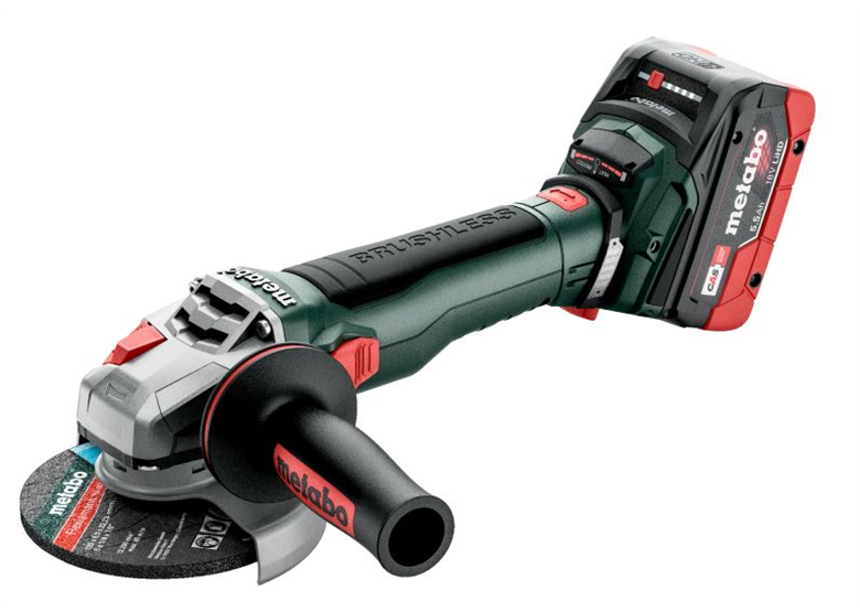 Szlifierka kątowa Metabo WB 18 LT BL 11-125 Quick 2x5.5Ah